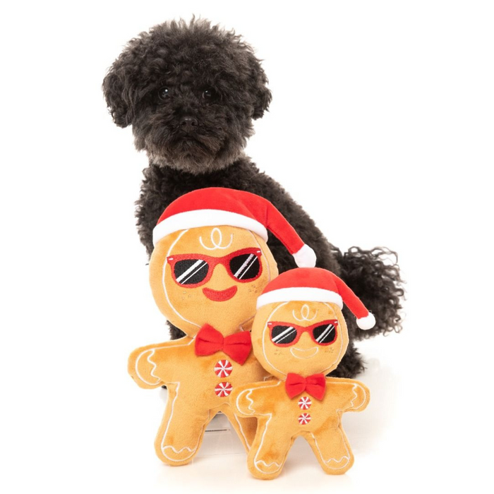 [CHRISTMAS🎄🎅 ] 15% OFF: FuzzYard Mr Gingerbread Plush Dog Toy