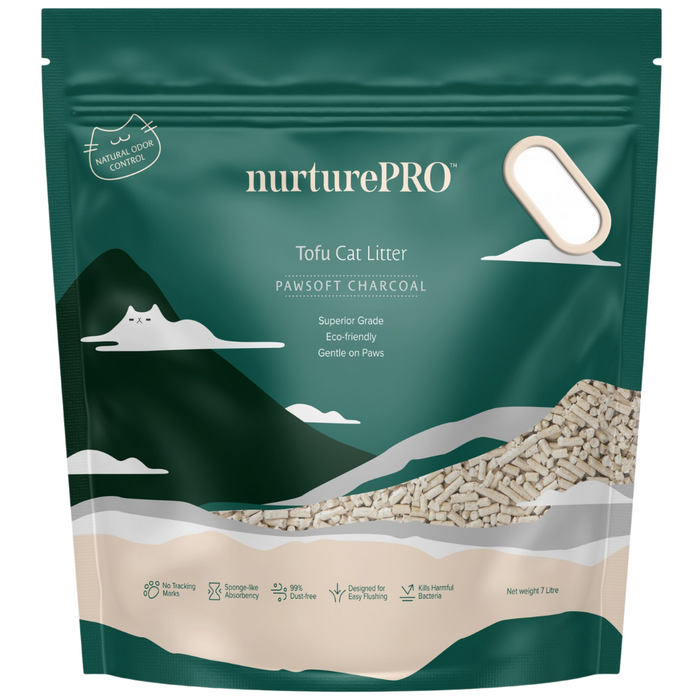 20% OFF: Nurture Pro Pawsoft Charcoal Tofu Cat Litter