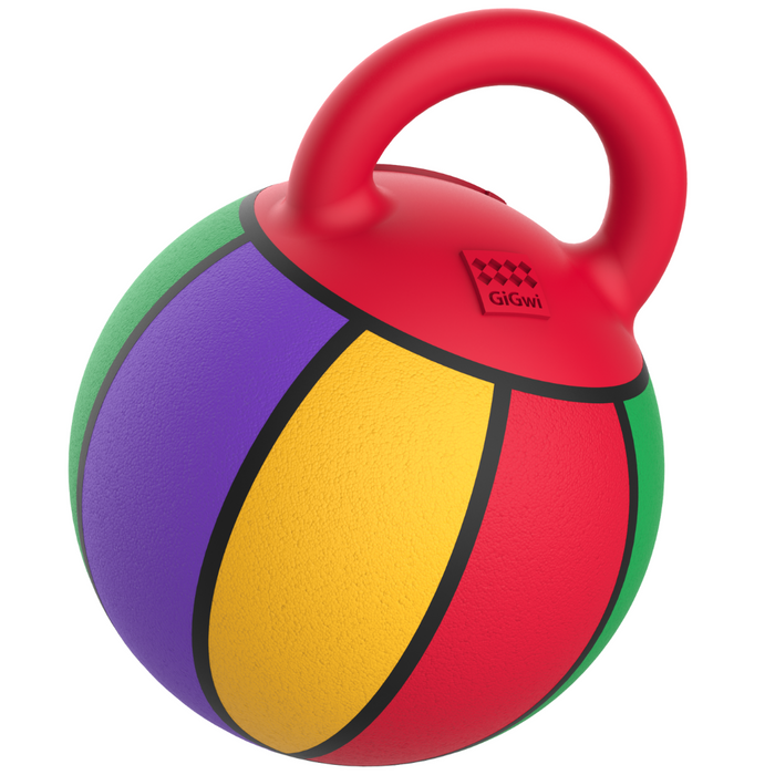 GiGwi Jumball Basketball Ball With Rubber Handle For Dogs
