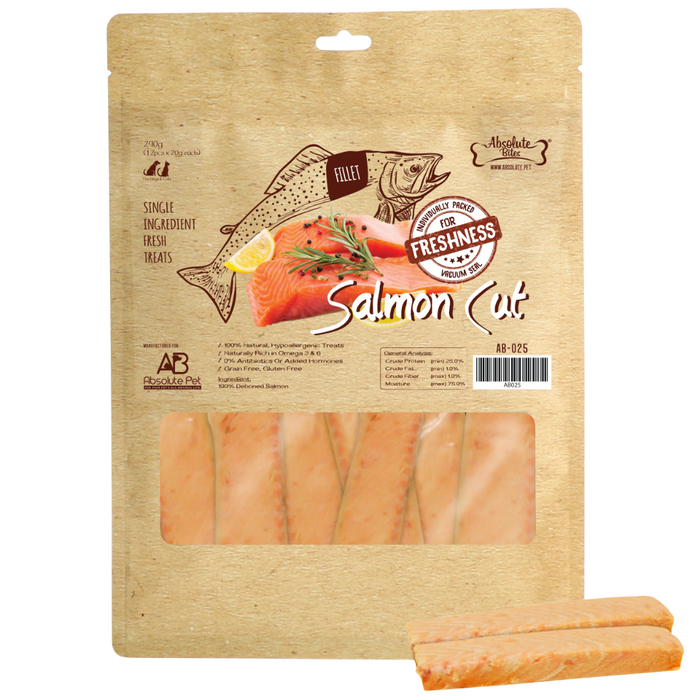 35% OFF: Absolute Bites Fresh Cut Salmon Cut Treats For Dogs & Cats