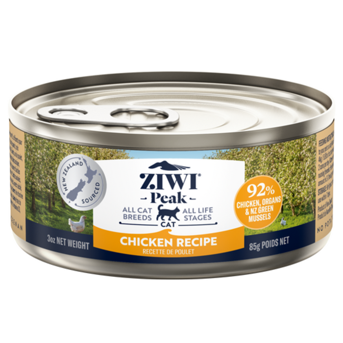 20% OFF: Ziwi Peak Free-Range Chicken Recipe Wet Cat Food (12 Cans / 6 Cans)