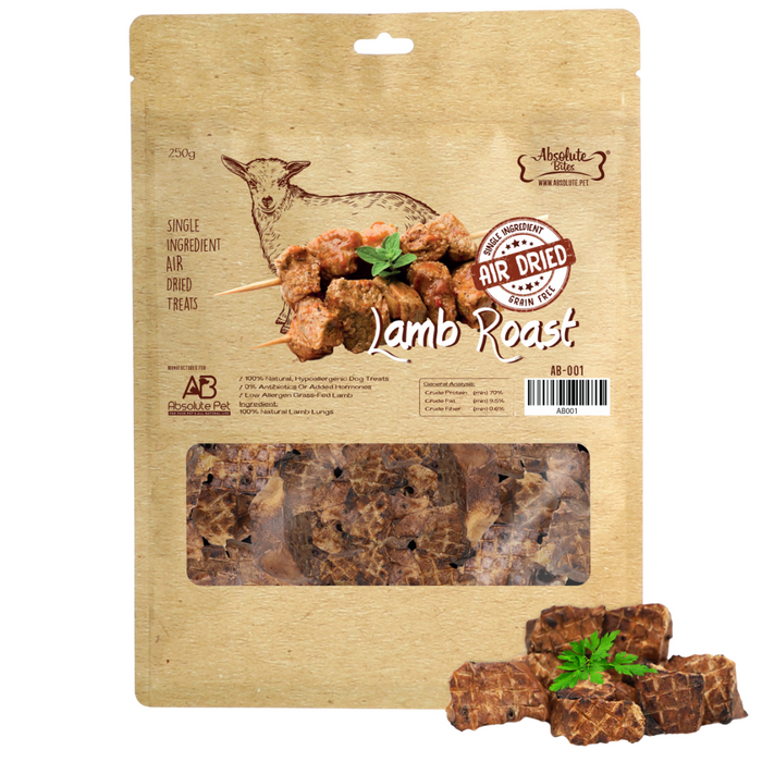 35% OFF: Absolute Bites Air Dried Lamb Roast Treats For Dogs
