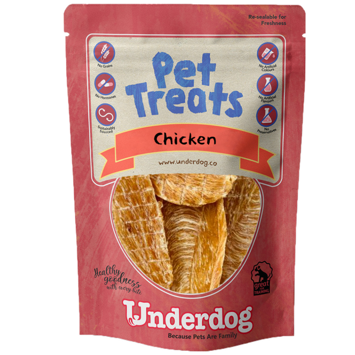 Underdog Chicken Jerky For Dogs