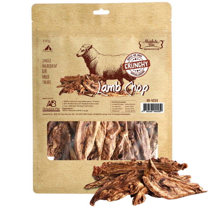 35% OFF: Absolute Bites Air Dried Lamb Chop Treats For Dogs