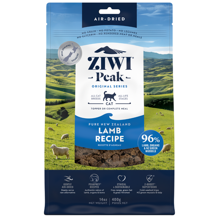 20% OFF: Ziwi Peak Air Dried Lamb Recipe Dry Cat Food