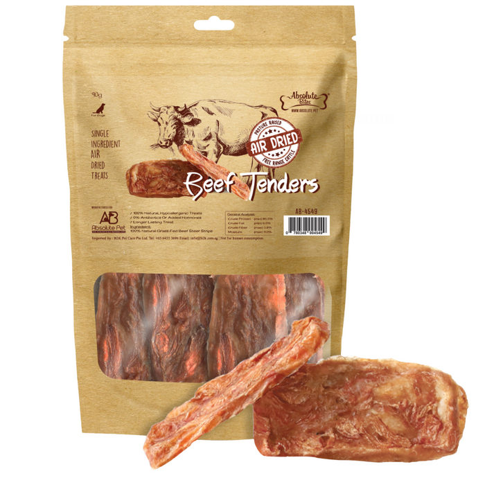 35% OFF: Absolute Bites Air Dried Beef Tenders Treats For Dogs