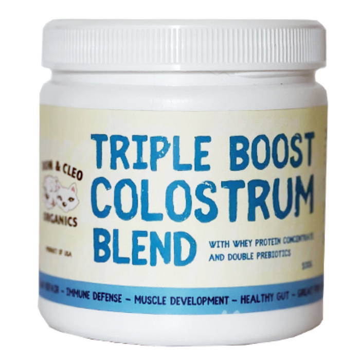 10% OFF: Dom & Cleo Organics Triple Boost Colostrum Blend For Dogs & Cats