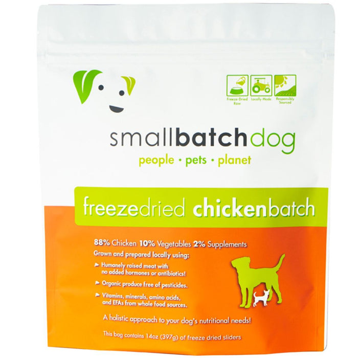 10% OFF: Small Batch Freeze Dried Chicken Sliders For Dogs