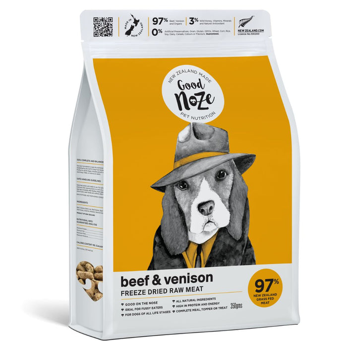 Good Noze Humphrey Freeze Dried NZ Beef & Venison Dog Food