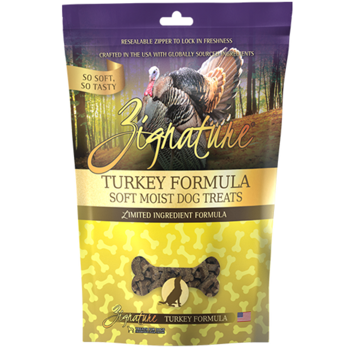 20% OFF: Zignature Limited Ingredient Turkey Formula Soft Moist Treats For Dogs