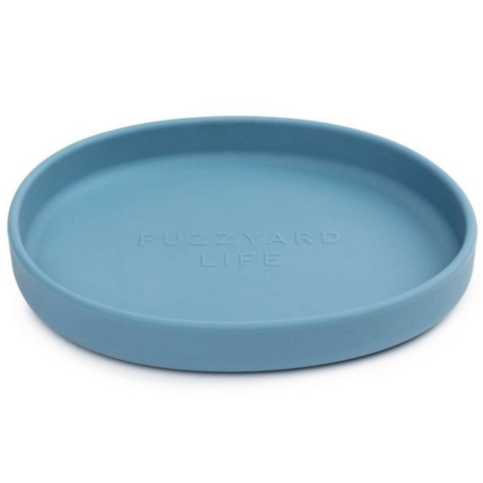 15% OFF: FuzzYard LIFE French Blue Silicone Cat Dish