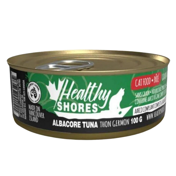 Healthy Shores Premium Pate Albacore Tuna Wet Food For Adult Cats