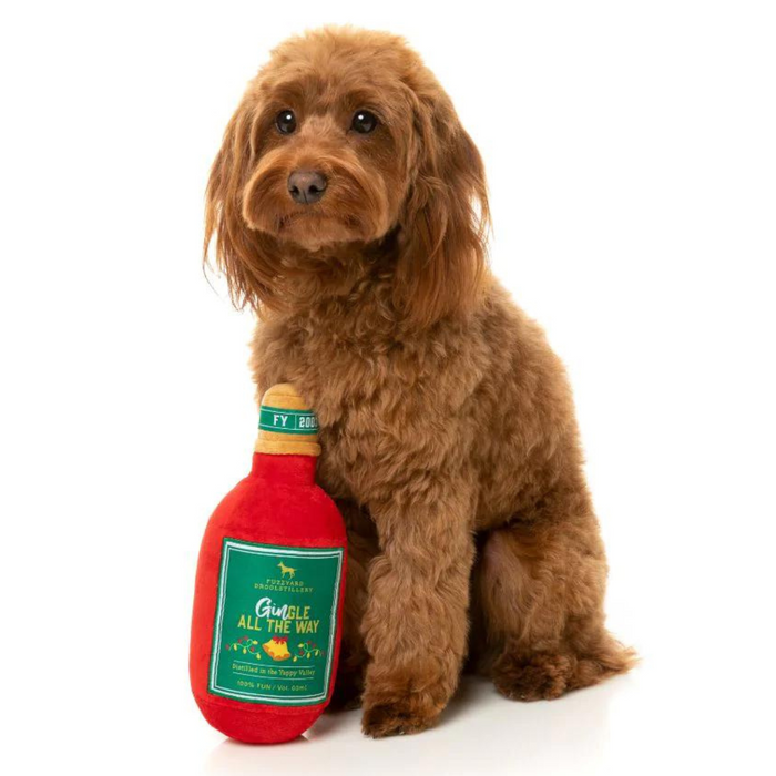 [CHRISTMAS🎄🎅 ] 15% OFF: FuzzYard Gin-gle All The Way Plush Dog Toy
