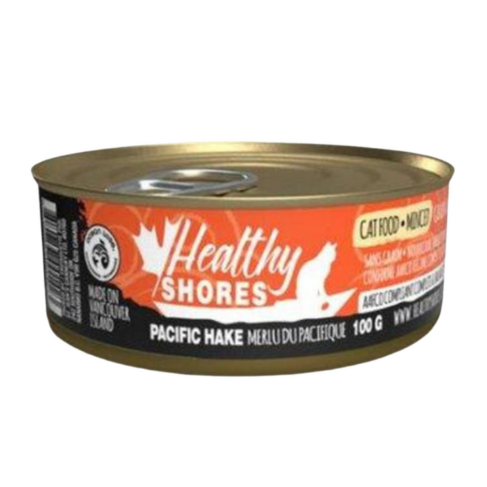 Healthy Shores Premium Minced Pacific Hake Wet Food For Adult Cats