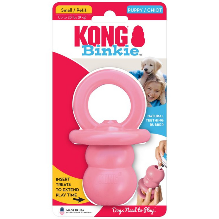 20% OFF: Kong® Puppy Binkie™ Dog Toy (Assorted Colour)