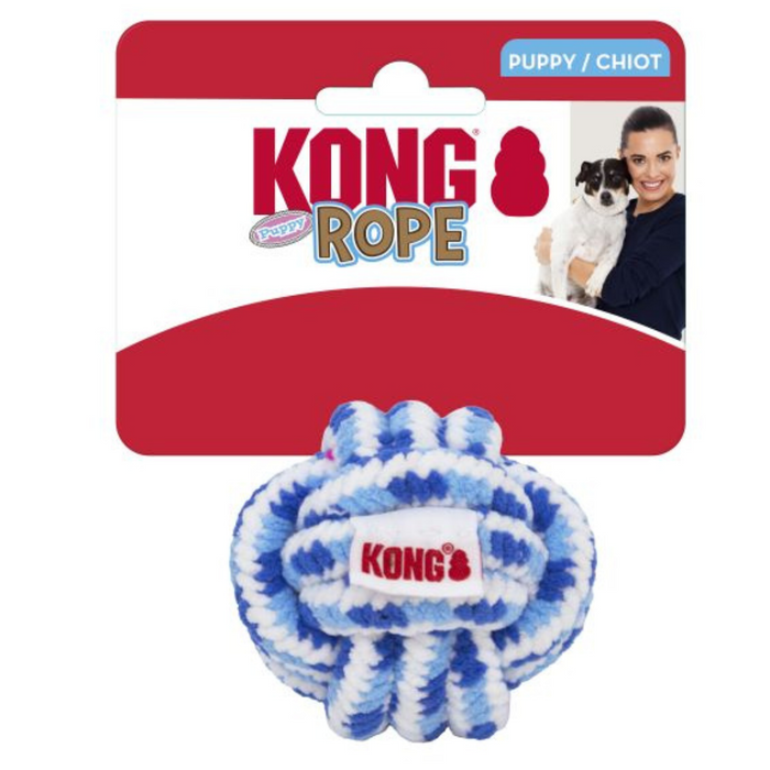 20% OFF: Kong® Puppy Rope Ball Dog Toy (Assorted Colour)
