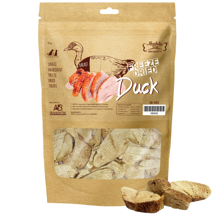 35% OFF: Absolute Bites Freeze Dried Duck Treats For Dogs & Cats
