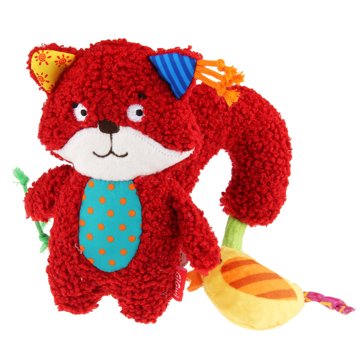 GiGwi Plush Friendz Fox With Squeaker & Crinkle Paper Plush Toy For Dogs