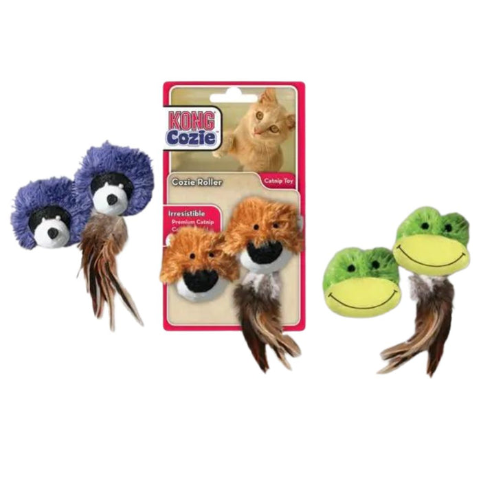 20% OFF: Kong Cat Cozie Rollers Cat Toy (Assorted Colour/Character)