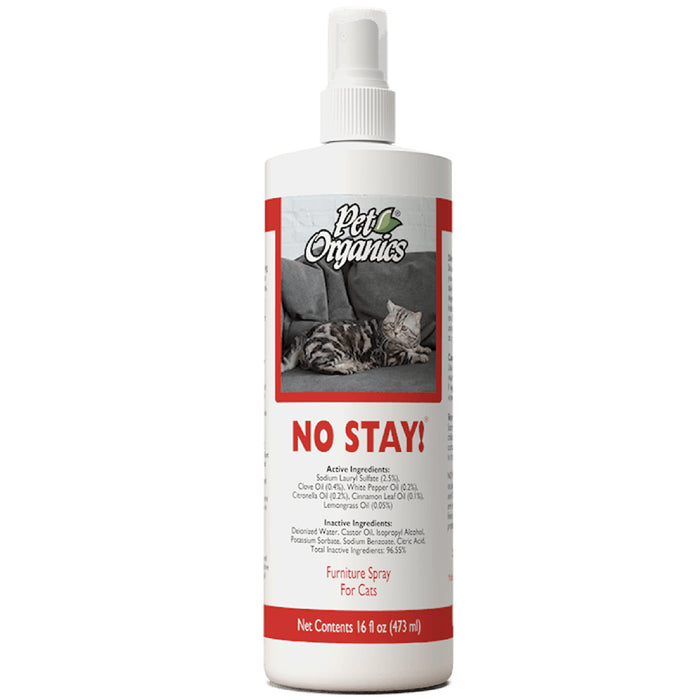 20% OFF: NaturVet Pet Organics No Stay! Furniture Spray for Cats