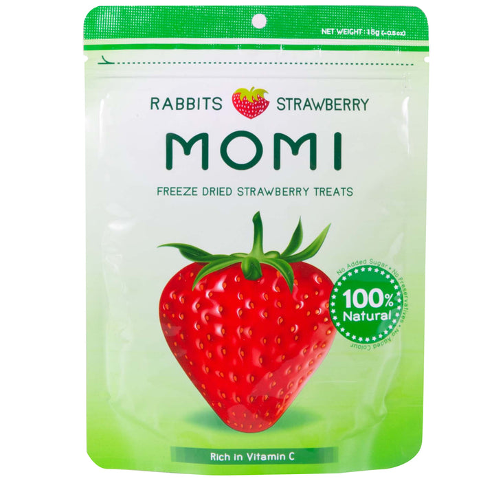 10% OFF: Momi Freeze Dried Strawberry Treats For Small Animals