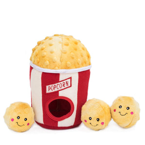 ZippyPaws Zippy Burrow Popcorn Bucket Toy