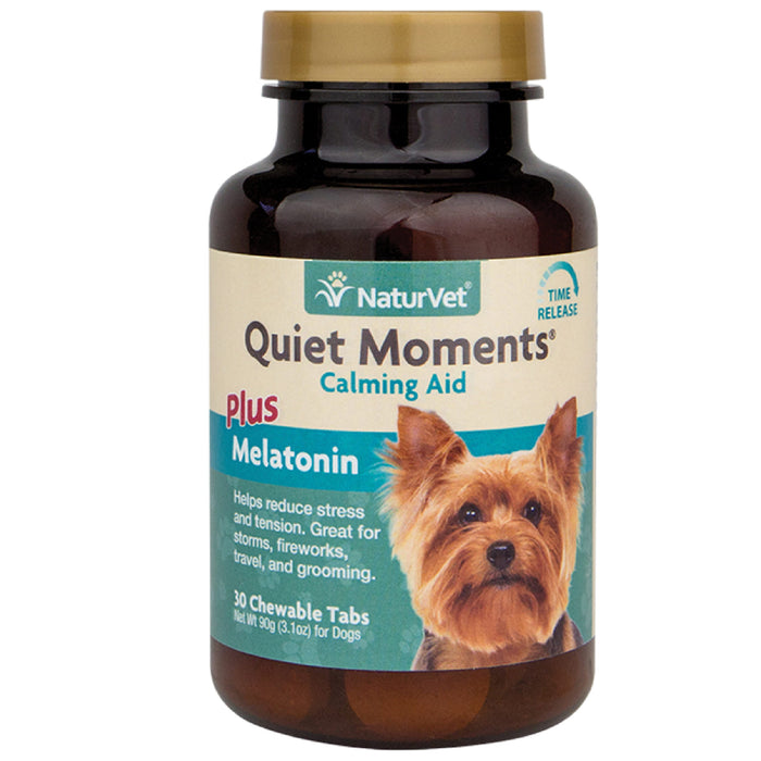 20% OFF: NaturVet Quiet Moments® Dog Plus Melatonin Soft Chews For Dogs