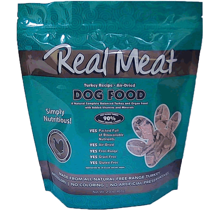 Real Meat Turkey Air Dried Food For Dogs