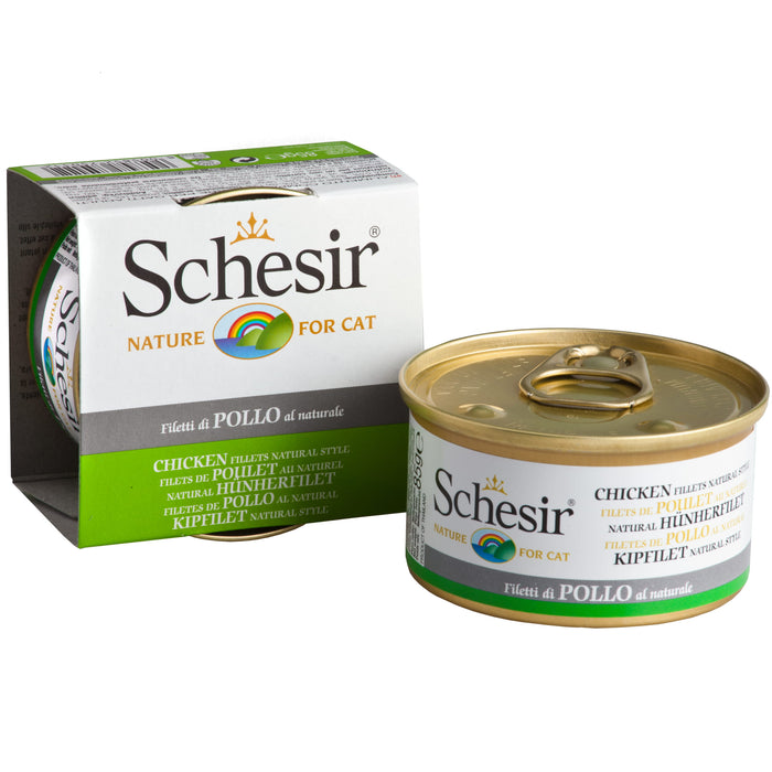 Schesir Chicken Fillet Natural Style Wet Cat Food