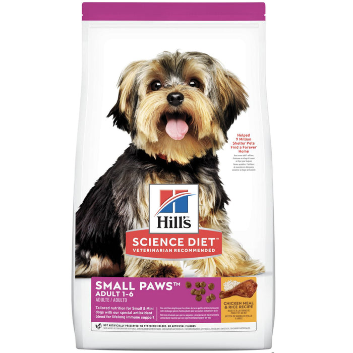 10-20% OFF: Hill's® Science Diet® Adult Small Paws™ Chicken Meal & Rice Recipe Dry Dog Food