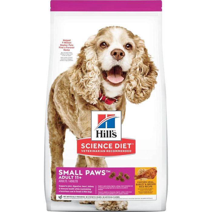 10% OFF: Hill's® Science Diet® Small Paws Adult 11+ Recipe Dry Dog Food