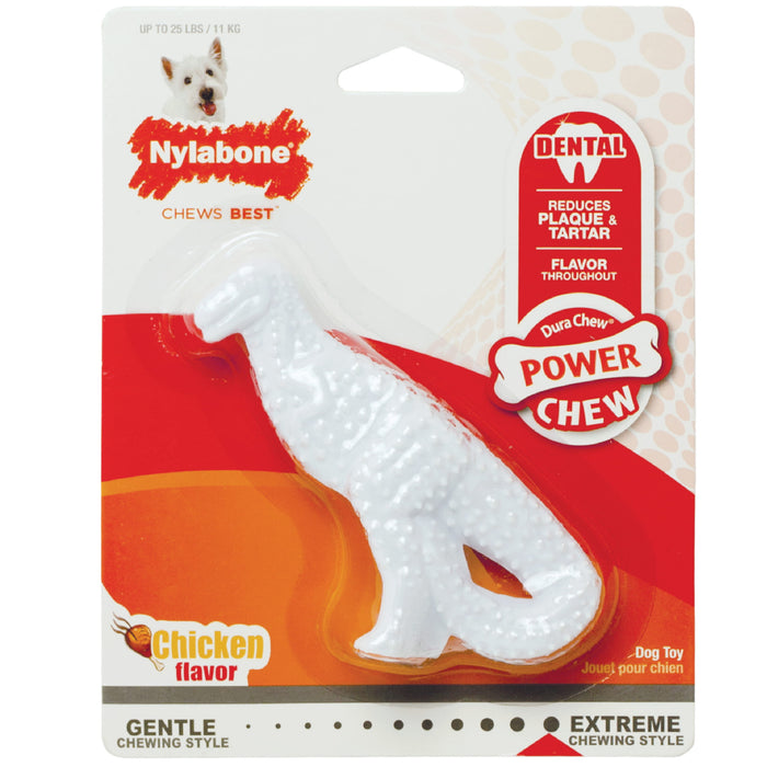20% OFF: Nylabone Power Chew Puppy Dino T-Rex Chew Toy