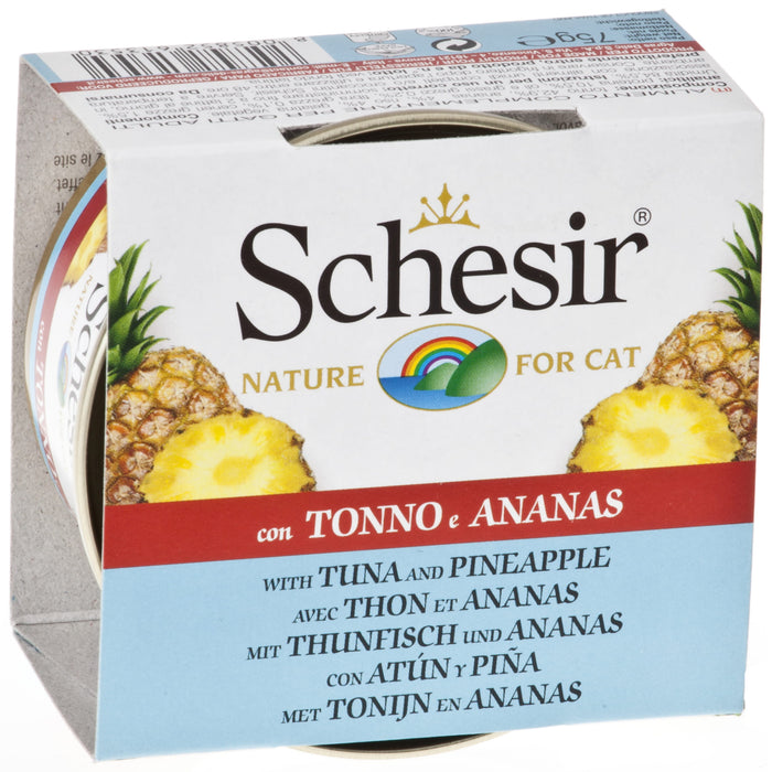 Schesir Chicken Tuna & Pineapple Wet Cat Food
