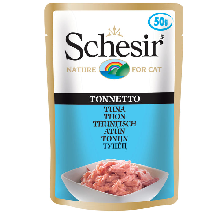 Schesir Tuna In Pouch Wet Cat Food