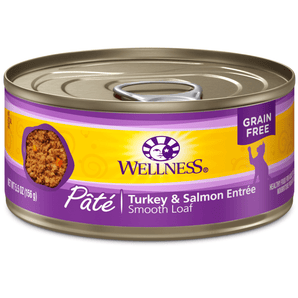 20% OFF: Wellness Complete Health Pâté Grain-Free Turkey & Salmon Wet Cat Food