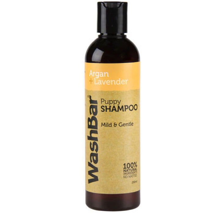 15% OFF: WashBar Natural Argan + Primrose Puppy Shampoo