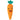 15% OFF: FuzzYard Winky Carrot Plush Dog Toy