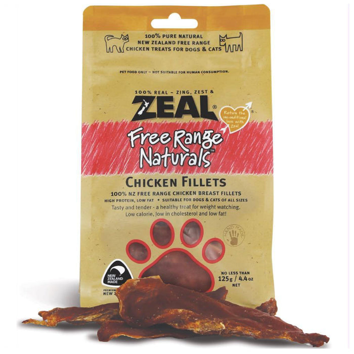 Zeal Free Range Naturals Chicken Fillets For Dogs & Cats