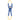 ZippyPaws RopeTugz® Blue Monkey Toy